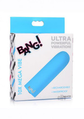 Bang 10x Recharge Vibe Bullet Blue Best Adult Toys