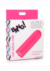 Bang 10x Recharge Vibe Bullet Pink