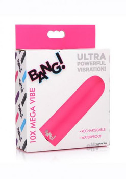 Bang 10x Recharge Vibe Bullet Pink Adult Sex Toy