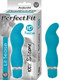 Perfect Fit Lil Tease Turquoise Blue Vibrator by NassToys