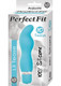 Perfect Fit Lil Tease Turquoise Blue Vibrator by NassToys - view 2