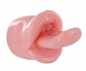Tantric Tongue Realistic Oral Sex Wand Attachment Adult Sex Toy