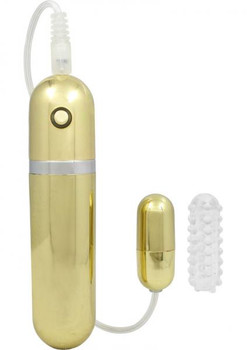 Ahh Vibe Bullet Of Love Remote Control Bullet Gold Best Adult Toys