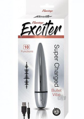 Exciter Bullet Vibe Silver Sex Toys