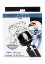 Vibra Stroke Wrapped Wand Attachment Adult Sex Toy