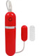 Ahhh 10 function Bullet Vibe - Red Adult Toy