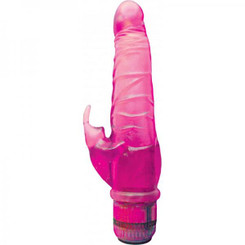 Rapid Rabbit Vibrator Magenta Pink Adult Toy