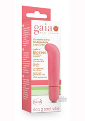 Gaia Eco G Spot Vibe Coral Adult Toys
