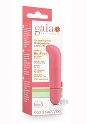 Gaia Eco G Spot Vibe Coral by Blush Novelties
