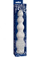 White Nights Ribbed Vibe Waterproof 7 Inch White by Doc Johnson - view 2