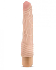 Dr Skin Penis Vibe #2 Beige Realistic Vibrating Dildo by Blush Novelties