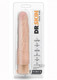 Dr Skin Cock Vibe #2 Beige Realistic Vibrating Dildo by Blush Novelties - Product SKU CNVEF -EBL -10033