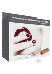 Link Word Of Mouth Vibe Oral Stim Flesh by Abs Holdings