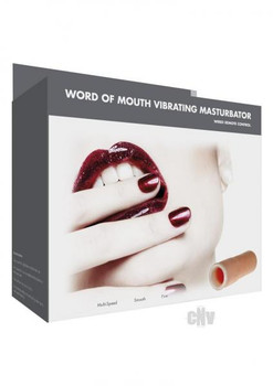Link Word Of Mouth Vibe Oral Stim Flesh by Abs Holdings