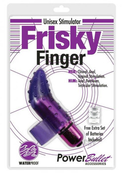 Powerbullet Frisky Finger Purple by B.m.s. Enterprises