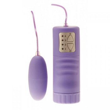 Aqua Silks Vibrating Egg Purple Minx Adult Sex Toy