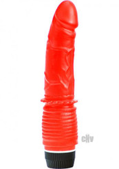 Spartan 5 Realistic Vibrator Red Kinx by Abs Holdings