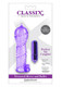 Classix Textured Sleeve & Bullet Vibrator Purple Best Adult Toys