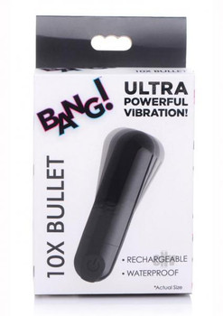 Bang 10x Metallic Bullet Black by XR LLC
