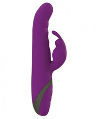 Commotion Cha Plum Purple Rabbit Vibrator by BMS Enterprises