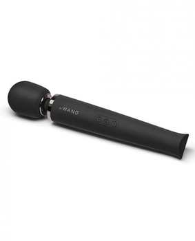 Le Wand Rechargeable Massager Black by Cotr inc