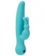BMS Enterprises Touch Duo Response Touch Control Rabbit Vibrator Teal Green - Product SKU CNVELD-BMS3-94819