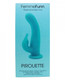 Femmefunn Pirouette Turquoise Blue Rabbit Vibrator by Vvole LLC - Product SKU CNVELD -FE -FF -1022 -04