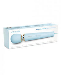 Le Wand Powerful Plug-in Vibrating Massager  - Sky Blue Adult Toys