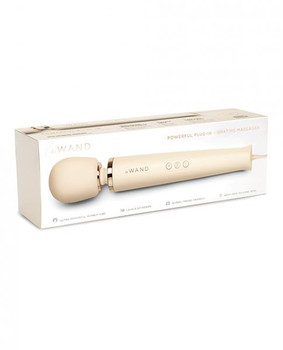Le Wand Powerful Plug-in Vibrating Massager - Cream by Cotr inc