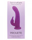 Femmefunn Pirouette Purple Rabbit Vibrator by Vvole LLC - view 2