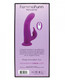 Femmefunn Pirouette Purple Rabbit Vibrator by Vvole LLC - view 3