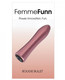 Femmefunn Bougie Bullet Vibrator Rose Gold by Vvole LLC - Product SKU CNVELD -FE -FF -1019 -08