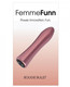 Femmefunn Bougie Bullet Vibrator Rose Gold by Vvole LLC - view 2