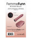 Femmefunn Bougie Bullet Vibrator Rose Gold by Vvole LLC - view 3