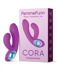 Femme Funn Cora Thumping Rabbit - Purple by Vvole LLC