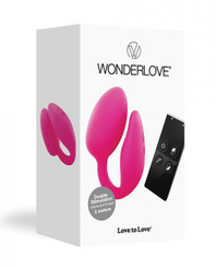 Love To Love Wonder Love Dual Stimulator - Pink by Lovely planet