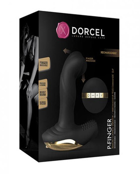 Dorcel P-finger Come Hither - Black/gold by Lovely planet
