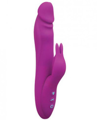 Femmefunn Booster Rabbit Vibrator Purple by Vvole LLC