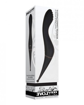 Evolved Teaser Dual End Vibrator - Black by Evolved novelties inc.