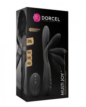 Dorcel Multi Joy Bendable Stimulator - Black Adult Sex Toys