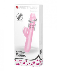 Pretty Love Truman Wavy Rotation Rabbit - Pink Adult Toys