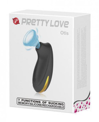 Pretty Love Otis Sucker - 7 Function Black & Gold Best Sex Toy