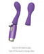 Human touch innovations Le Stelle Perks Series Ex-1 Purple Vibrator - Product SKU CNVELD-LS12210