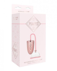 Shots Pumped Automatic Rechargeable Pussy Pump Set - Rose Gold Best Adult Toys