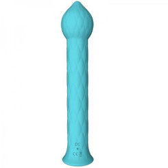 Femmefunn Diamond Wand Vibrator Turquoise Blue by Vvole LLC