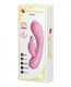 Pretty Love Hugo Liquid Silicone Rabbit Vibrator Pink by Liaoyang Baile Health Care - Product SKU CNVELD -BI -014694