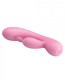 Pretty Love Hugo Liquid Silicone Rabbit Vibrator Pink by Liaoyang Baile Health Care - view 3
