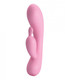 Pretty Love Hugo Liquid Silicone Rabbit Vibrator Pink by Liaoyang Baile Health Care - view 4