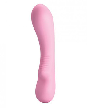 Pretty Love Matt Silicone Flexible Vibrator Pink Adult Sex Toy