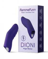 Femme Funn Dioni Wearable Finger Vibe - Small Dark Purple by Vvole LLC